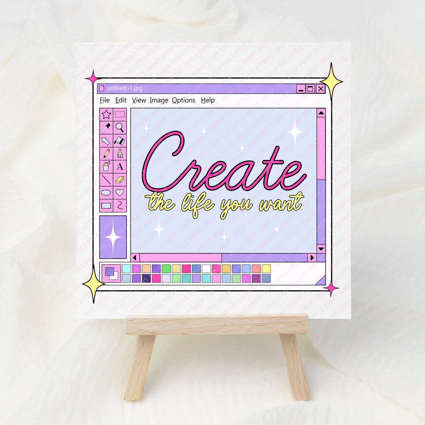 Create - UV DTF 3 inch Decals