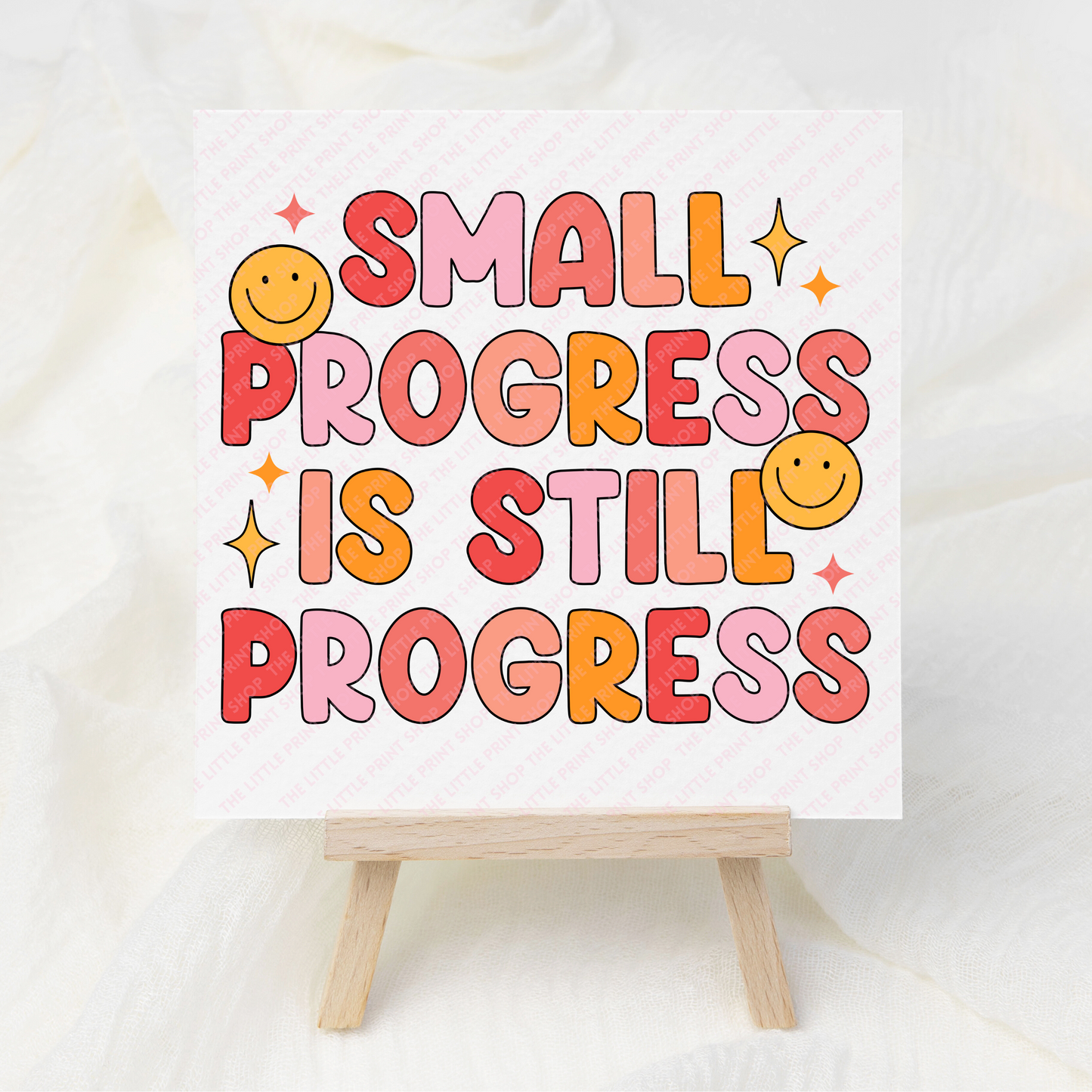 Progress - UV DTF 3 inch Decals