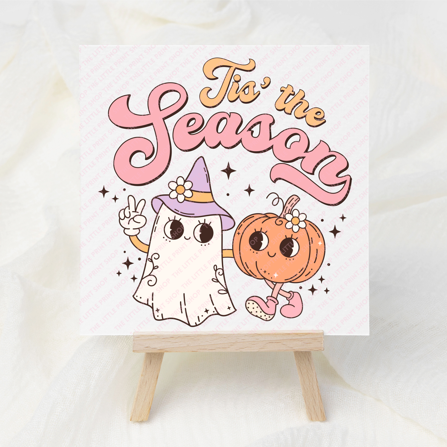 Tis' The Season Halloween - UV DTF 3 inch Decal