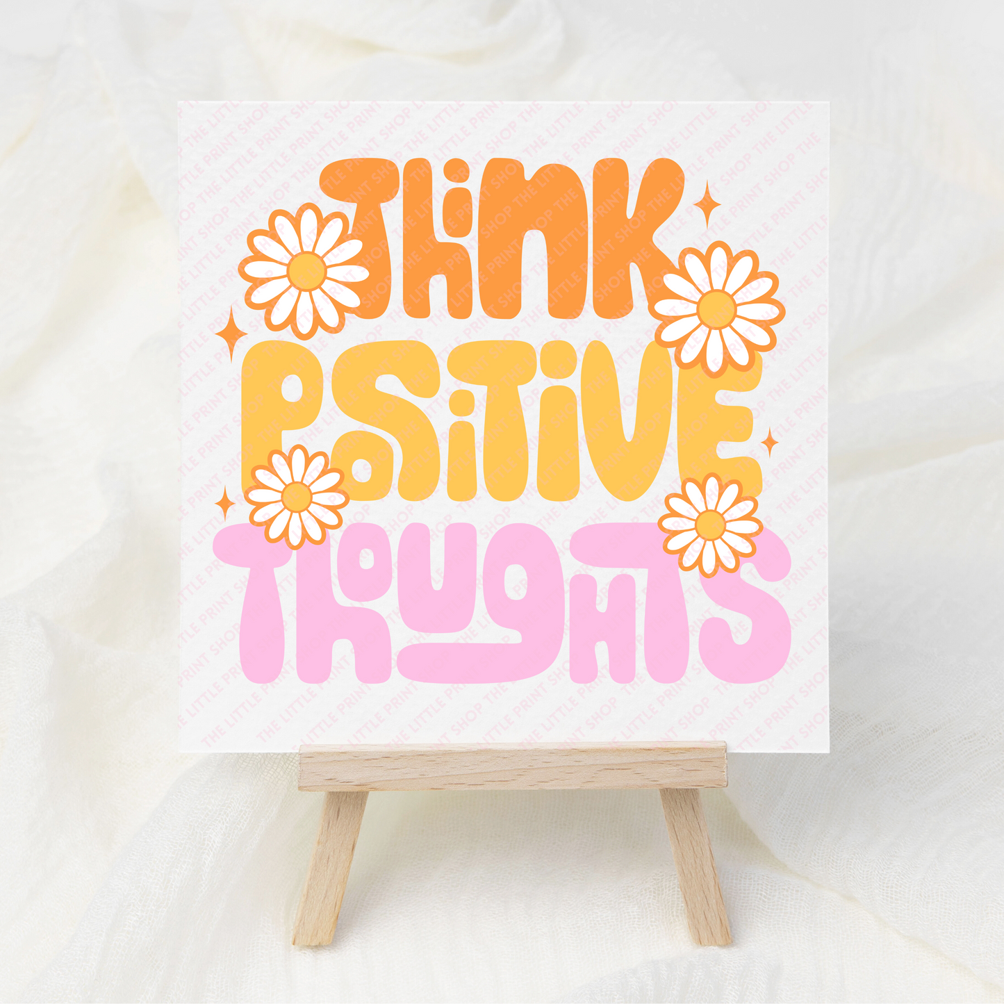 Think Positive - UV DTF 3 inch Decals