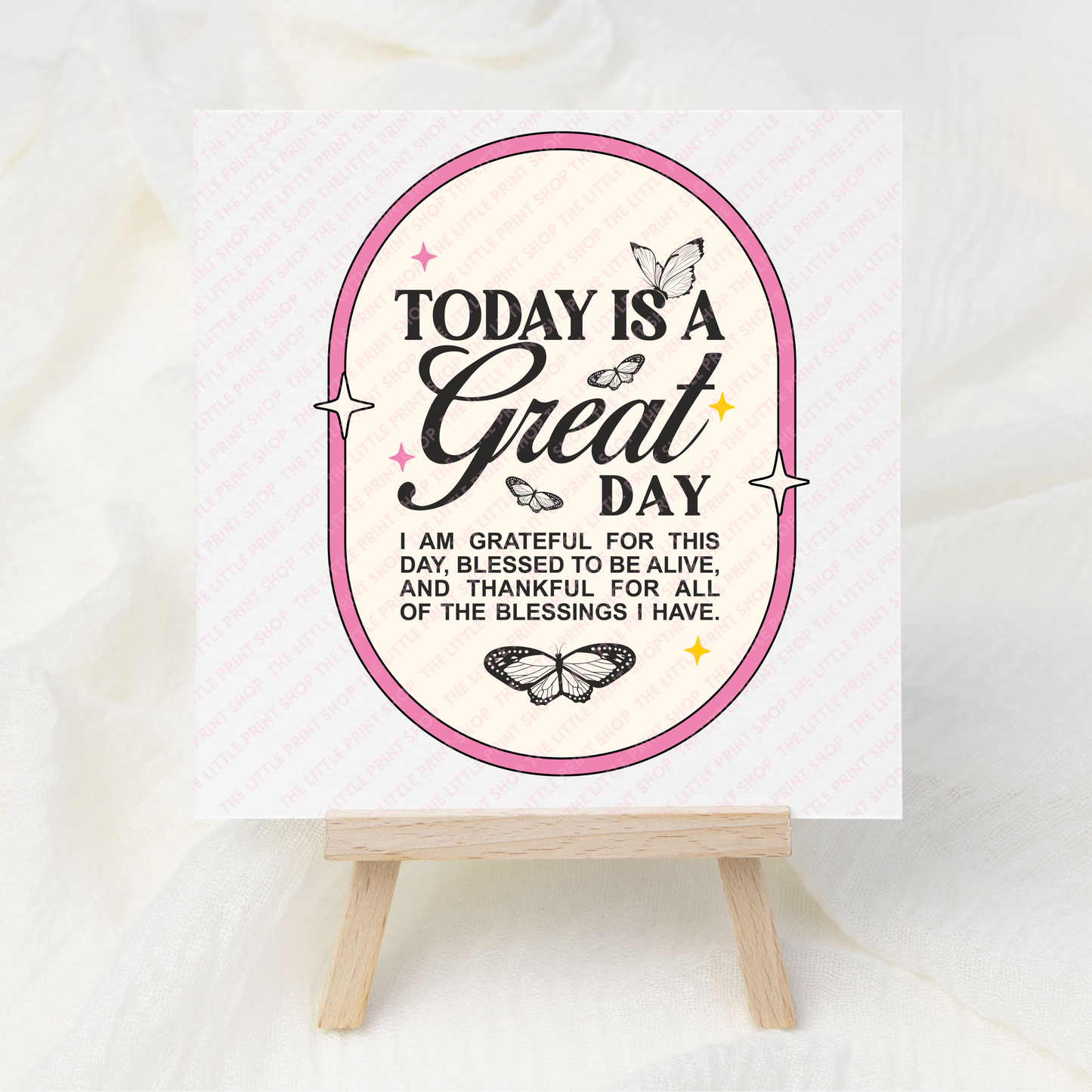 Today Is A Great Day - UV DTF 3 inch Decals