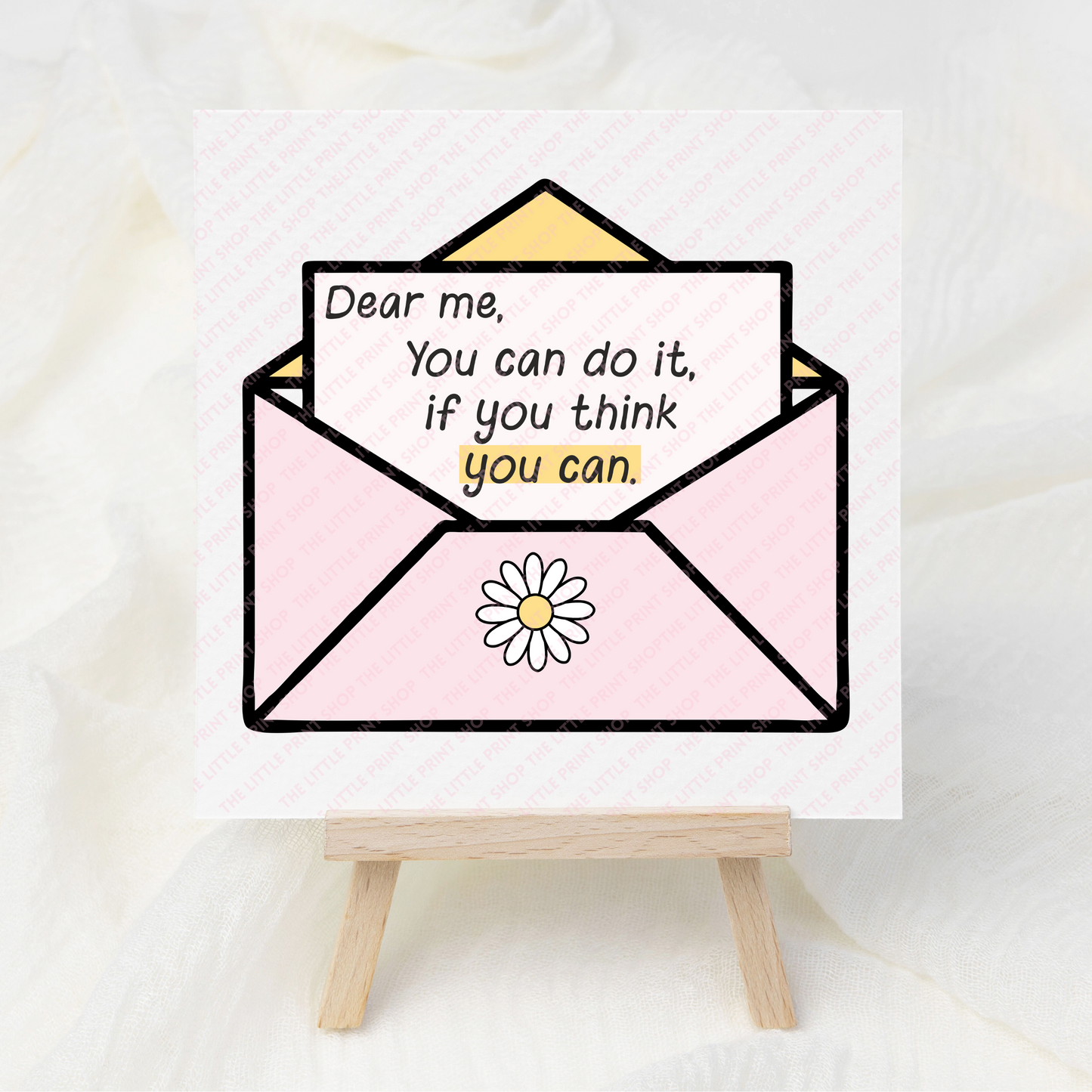 Dear Me Letter - UV DTF 3 inch Decals