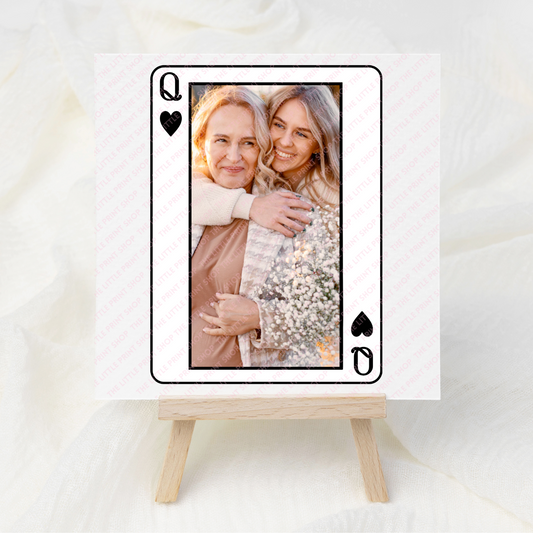 Queen of Hearts - UV DTF 3 inch Decals