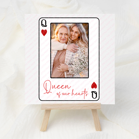 Queen of Hearts - UV DTF 3 inch Decals