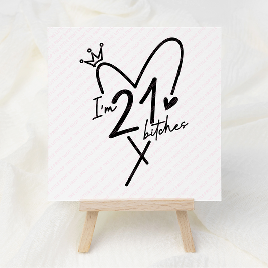 21 - UV DTF 3 inch Decals