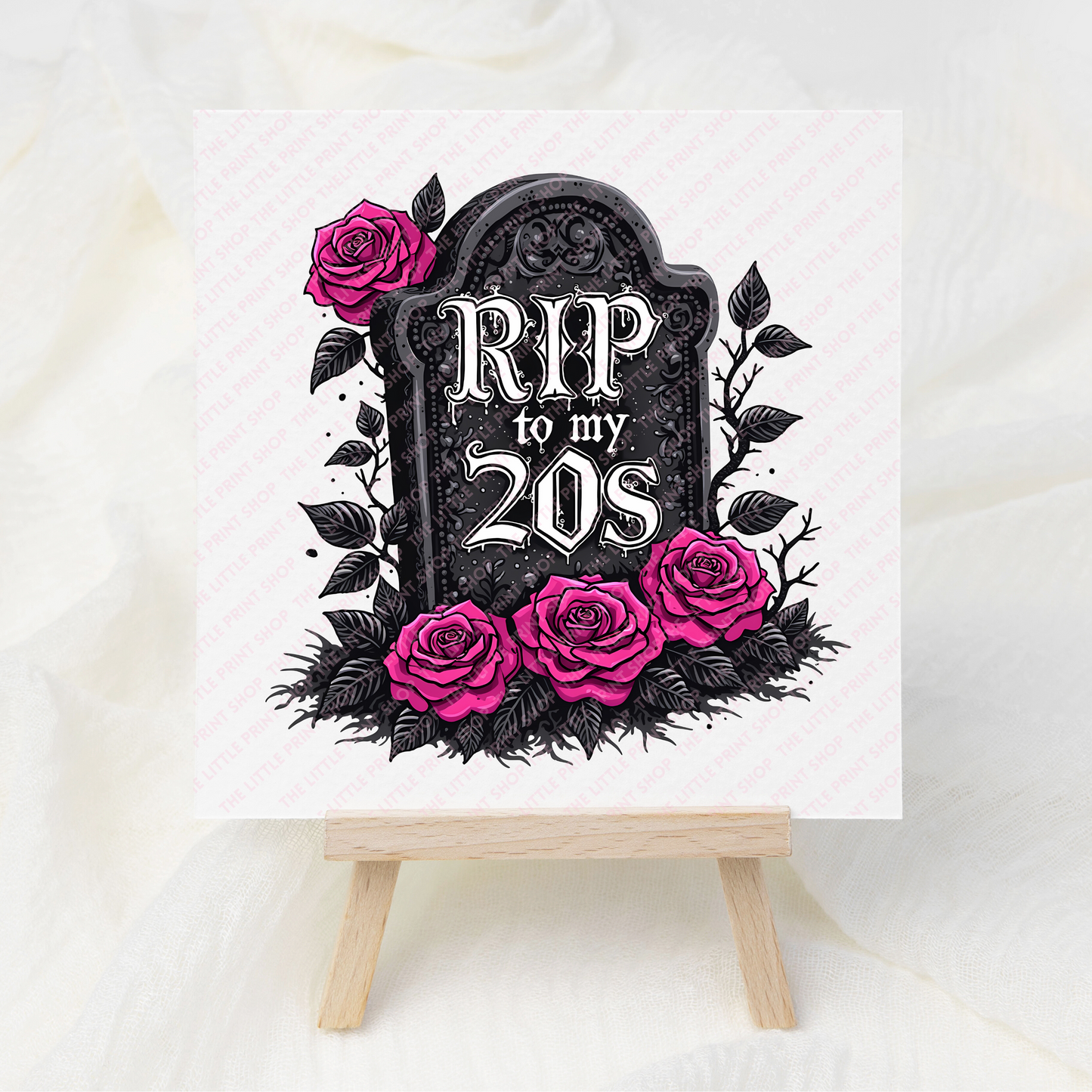 RIP 20s - UV DTF 3 inch Decals