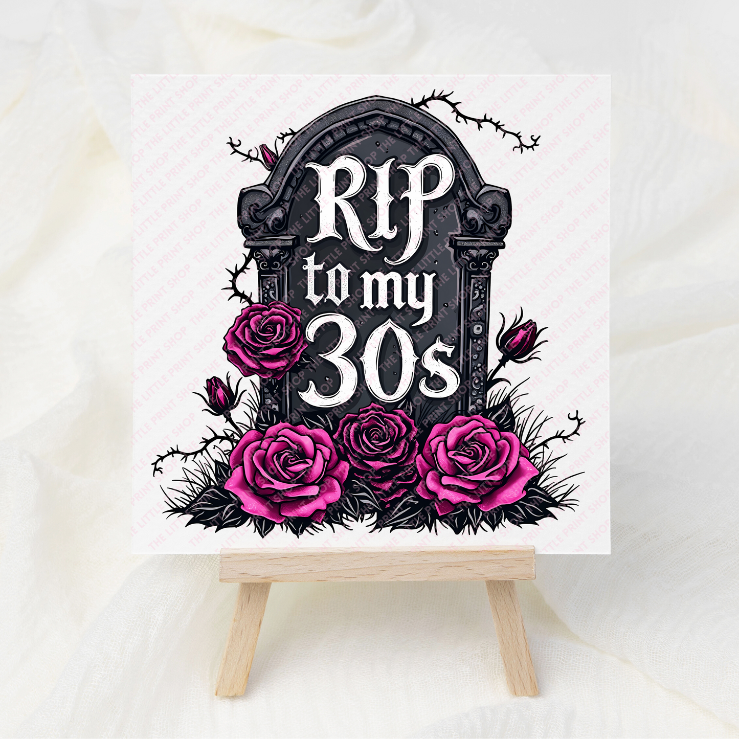 RIP 30s - UV DTF 3 inch Decals