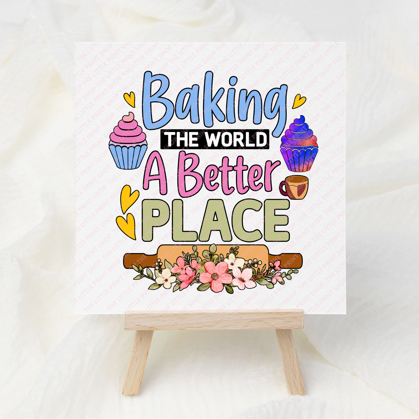 Baking - UV DTF 3 inch Decals