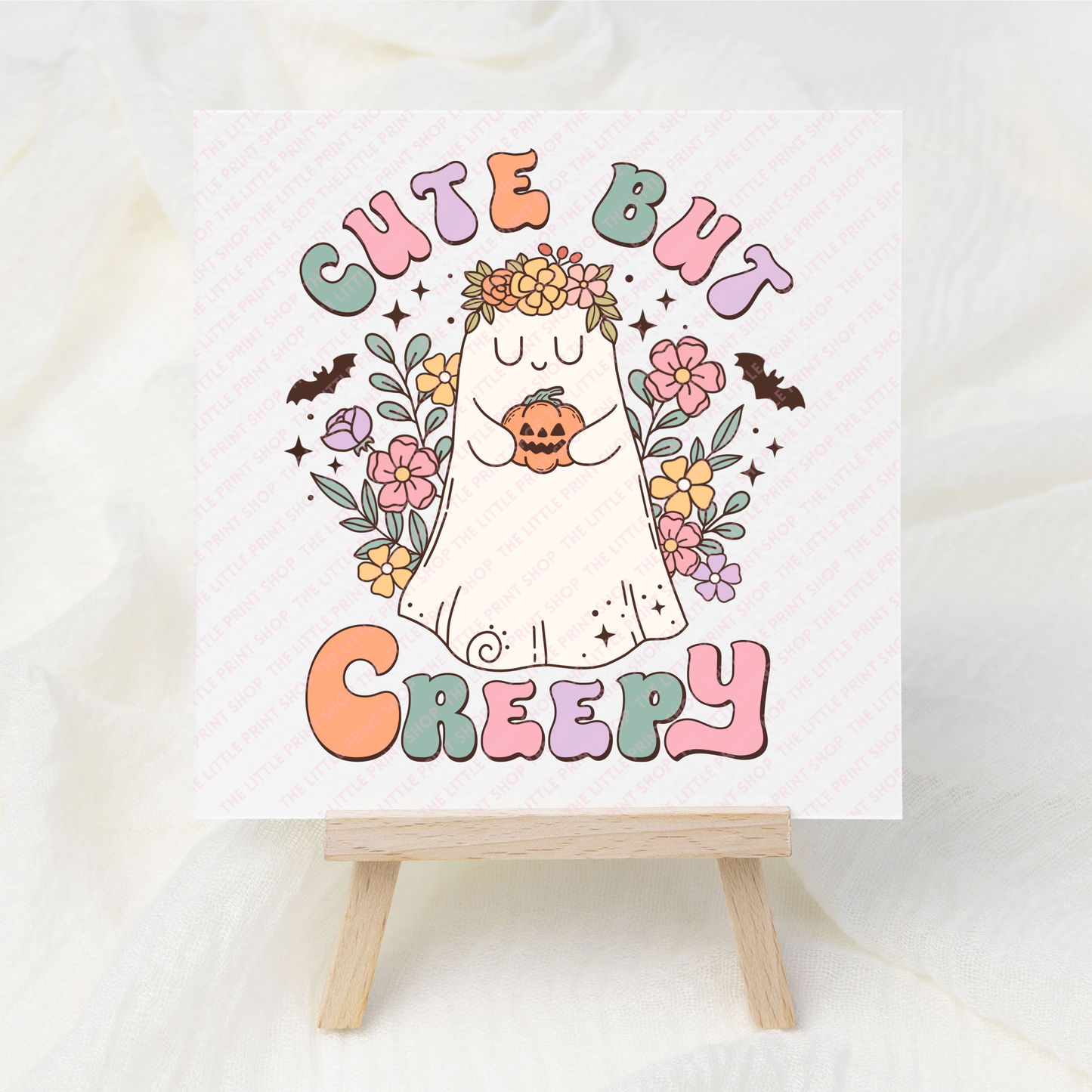 Cute but Creepy - UV DTF 3 inch Decal