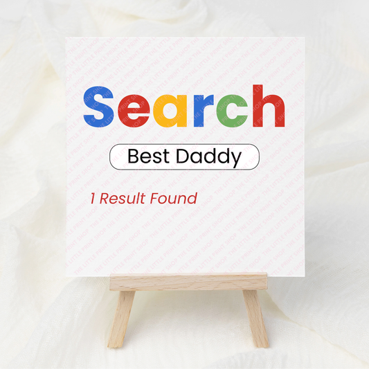 Search Best Daddy - UV DTF 3 inch Decals
