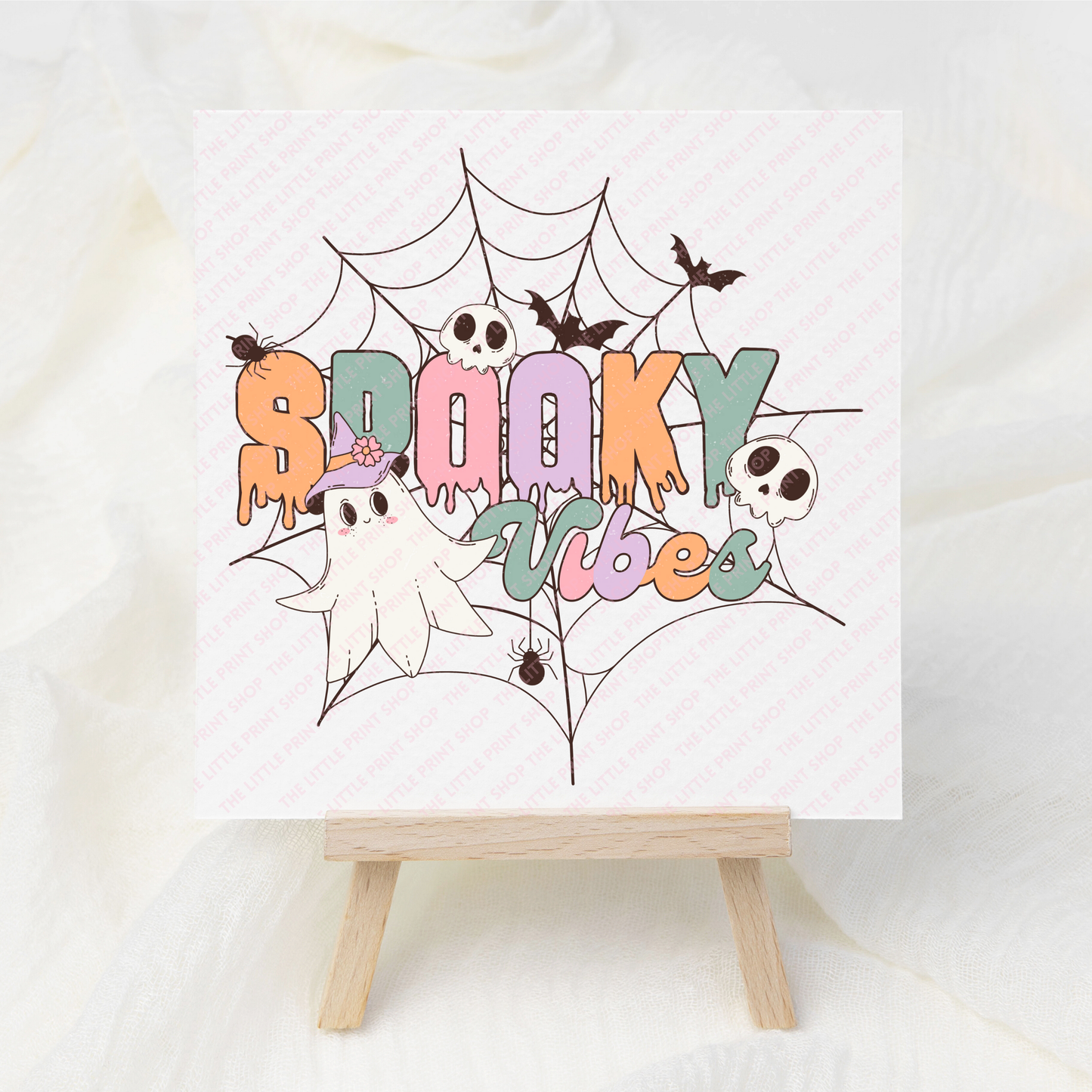 Spooky Vibe - UV DTF 3 inch Decal