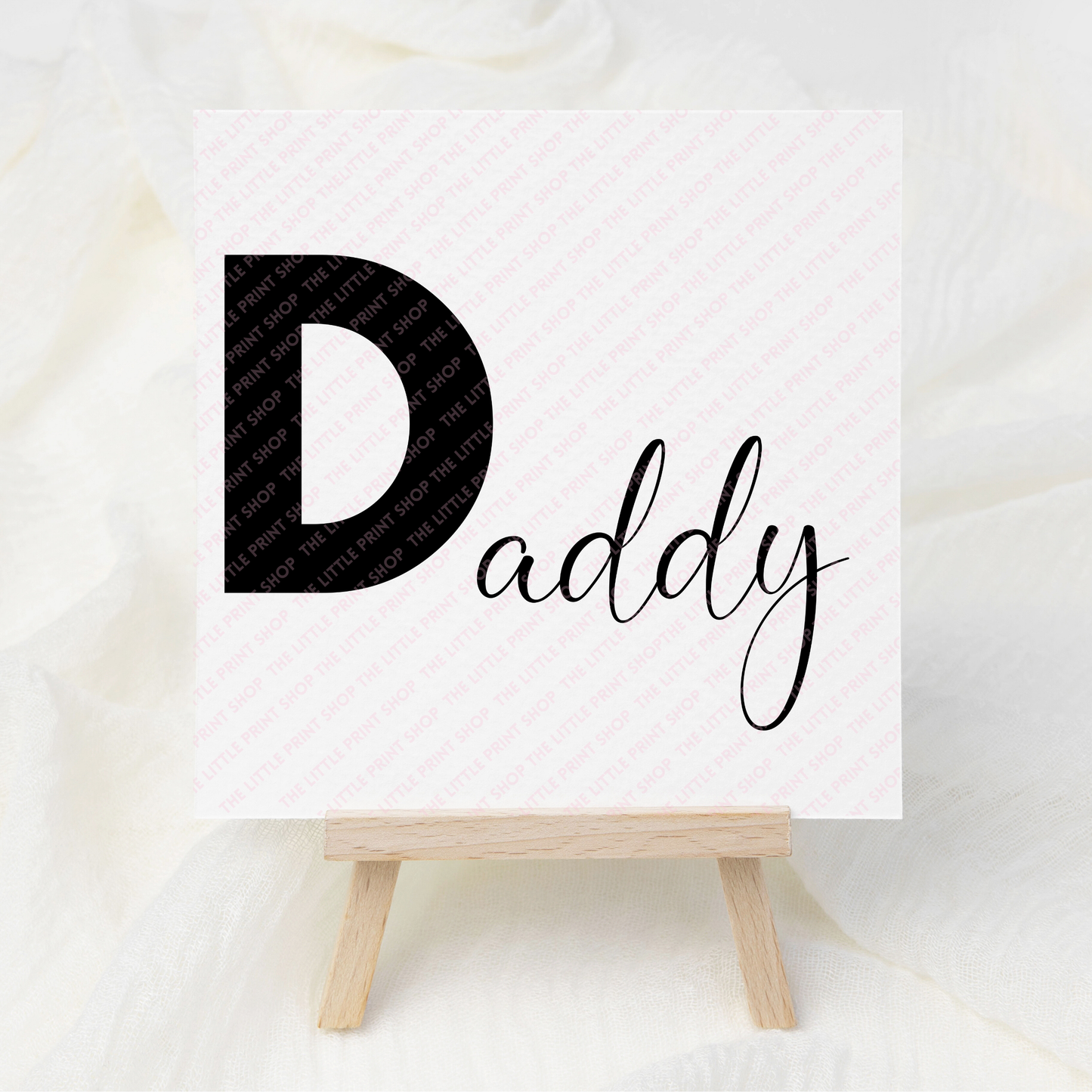 Daddy - UV DTF 3 inch Decals