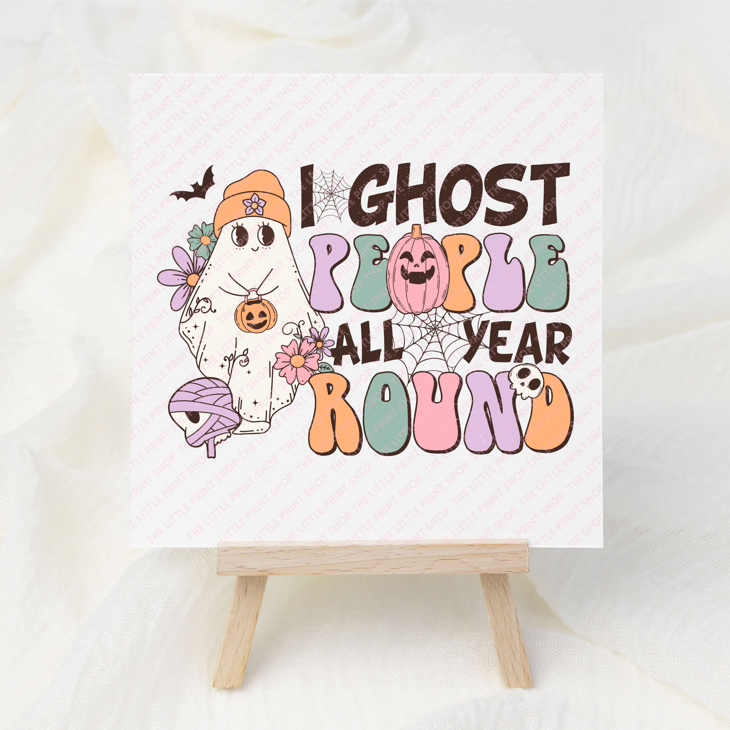 I Ghost People - UV DTF 3 inch Decal