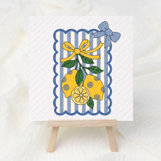 Lemon - UV DTF 3 inch Decals