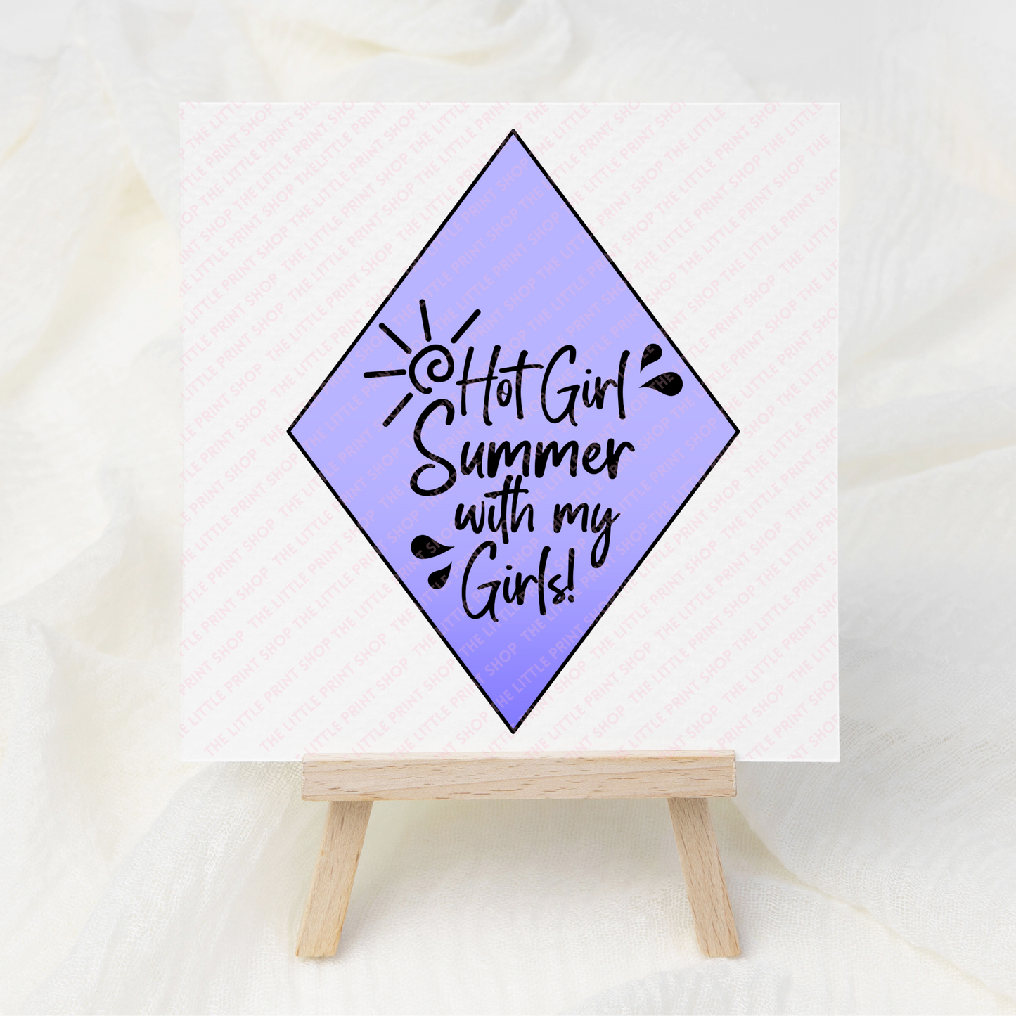 Hot Girl Summer - UV DTF 3 inch Decals