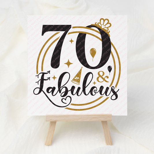 70 - UV DTF 3 inch Decals