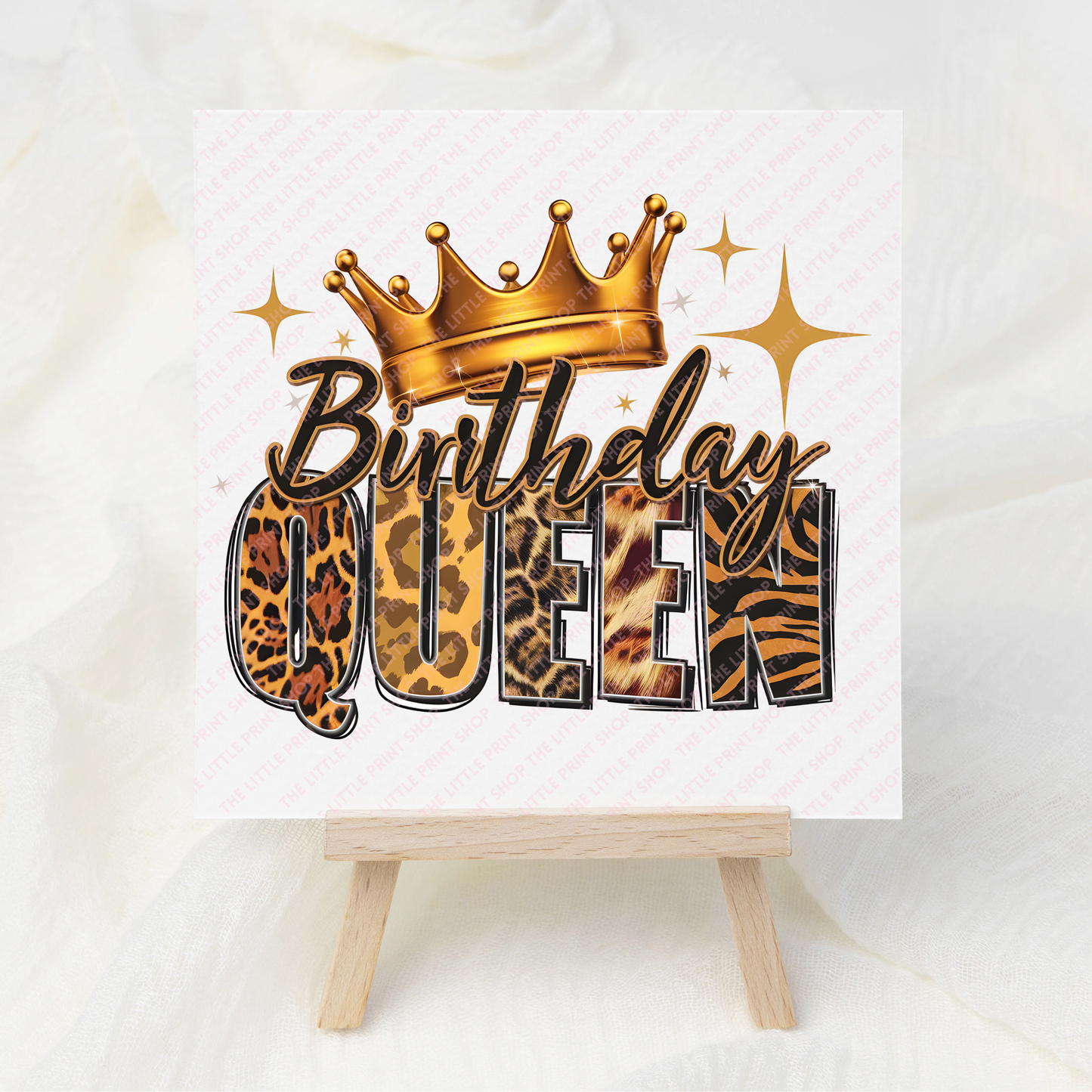 Birthday Queen - UV DTF 3 inch Decals