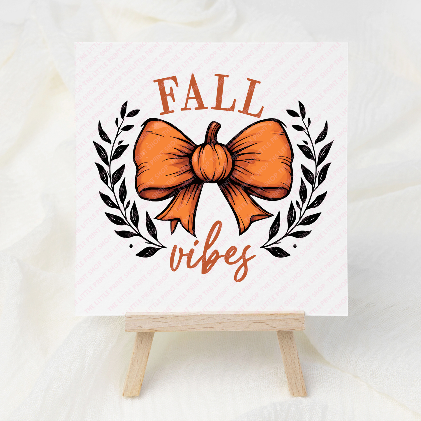 Fall Vibes - UV DTF 3 inch Decals