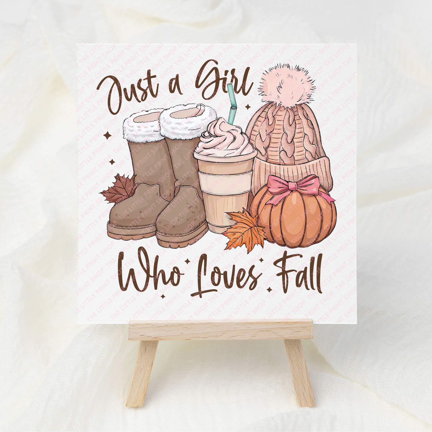 Just A Girl - UV DTF 3 inch Decals