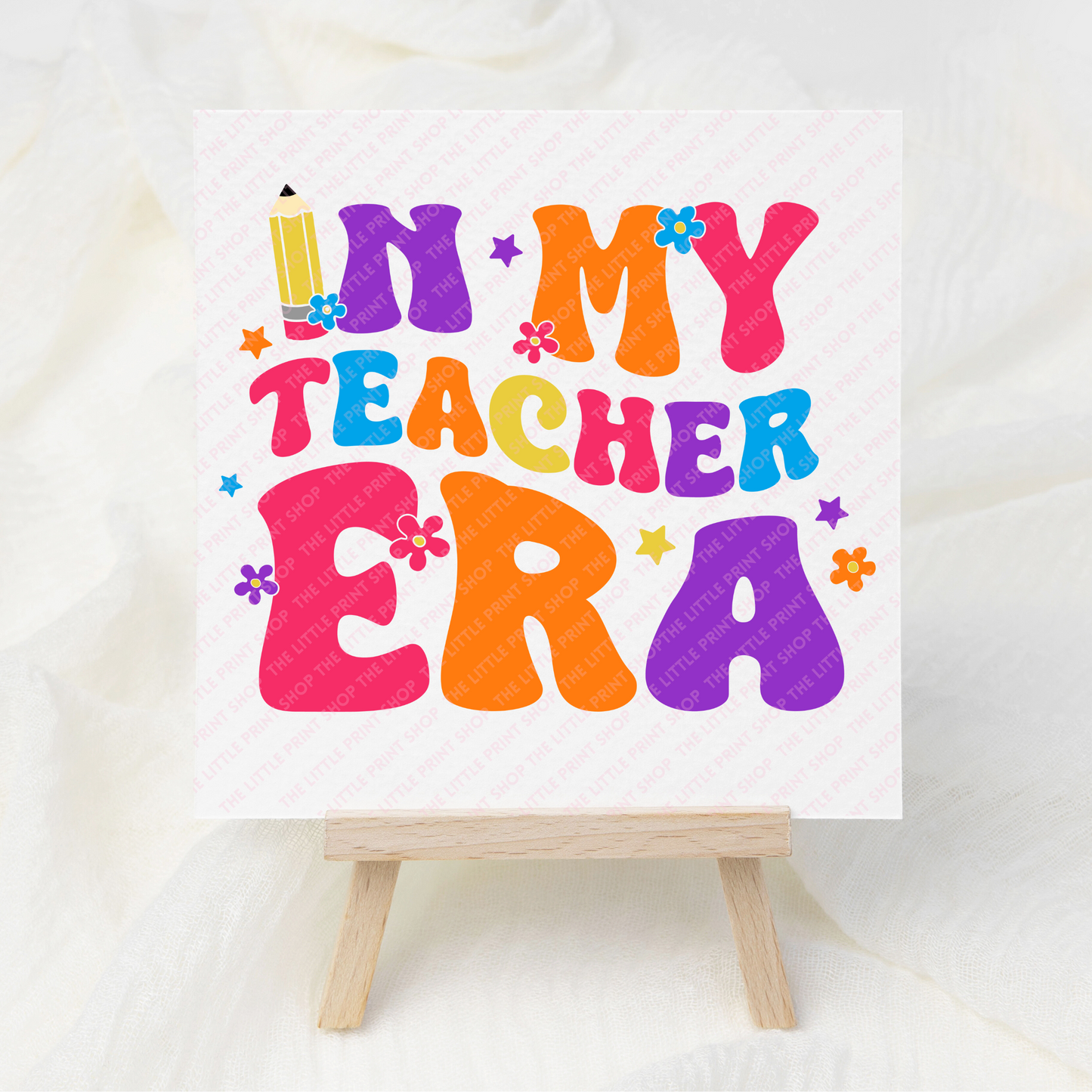 Teaching Era - UV DTF 3 inch Decals