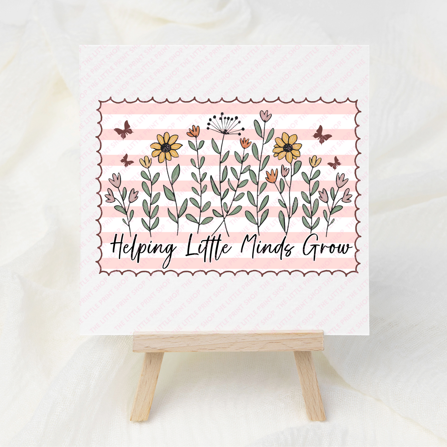 Helping Little Minds Grow - UV DTF 3 inch Decals