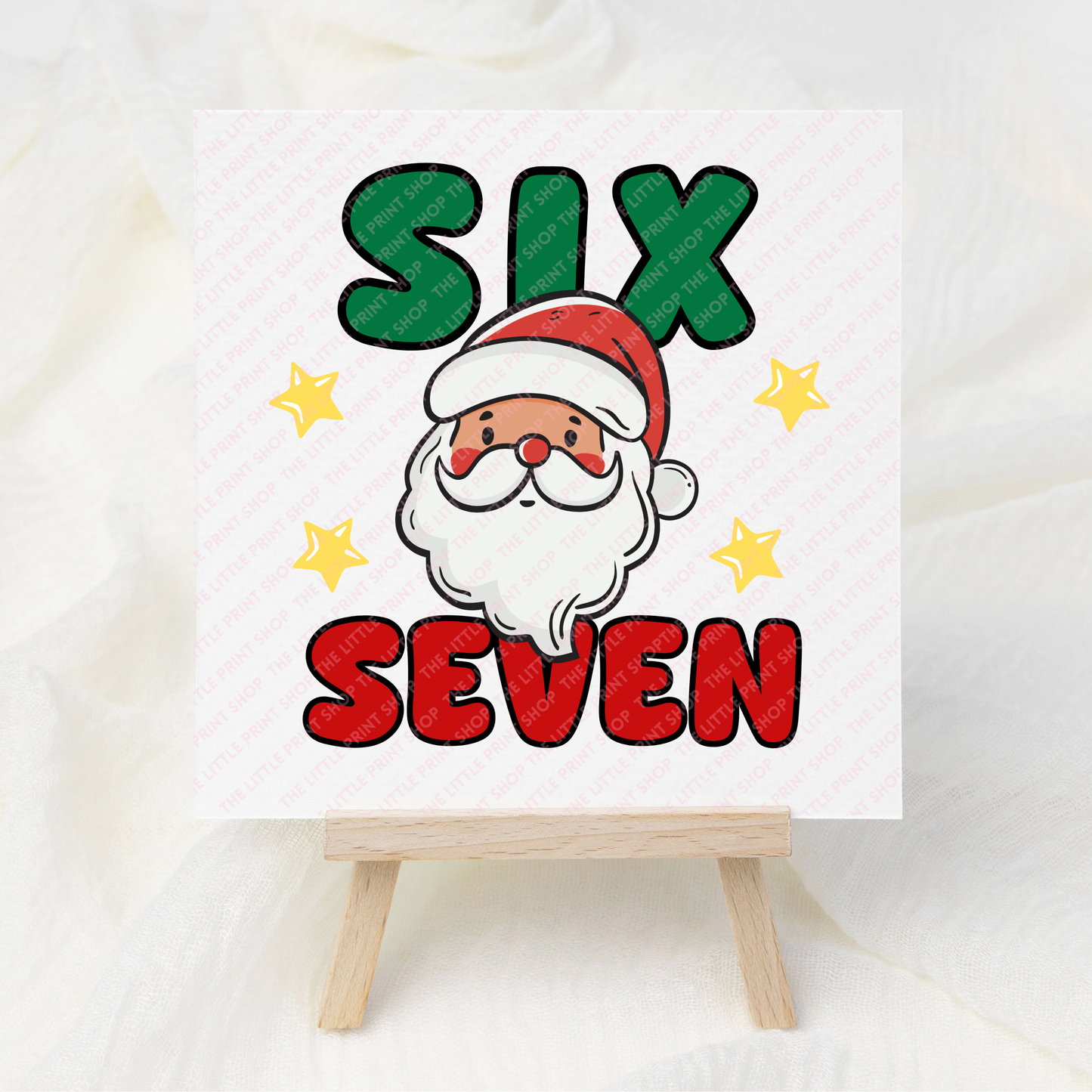 Six Seven - UV DTF 3 inch Decal