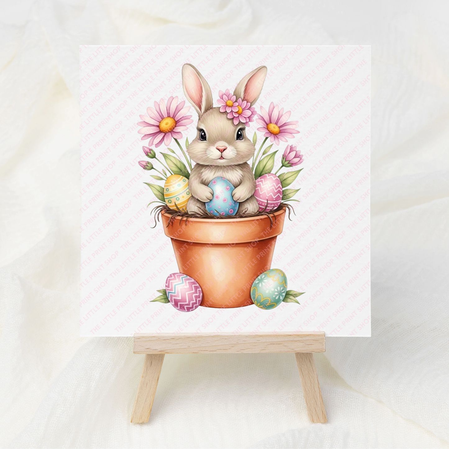 Spring Plant Pot - UV DTF 3 inch Decals