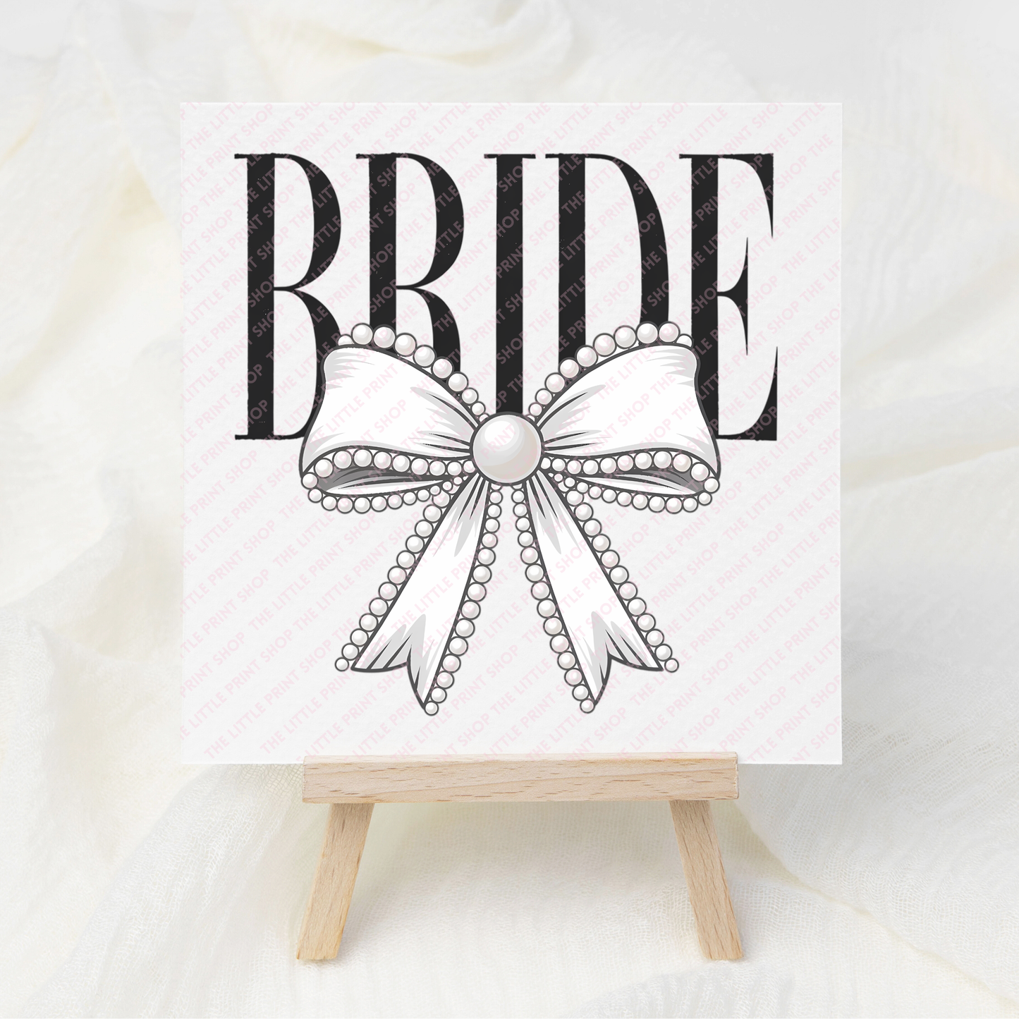 BRIDE - UV DTF 3 inch Decals