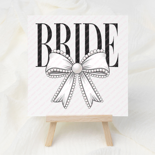 BRIDE - UV DTF 3 inch Decals