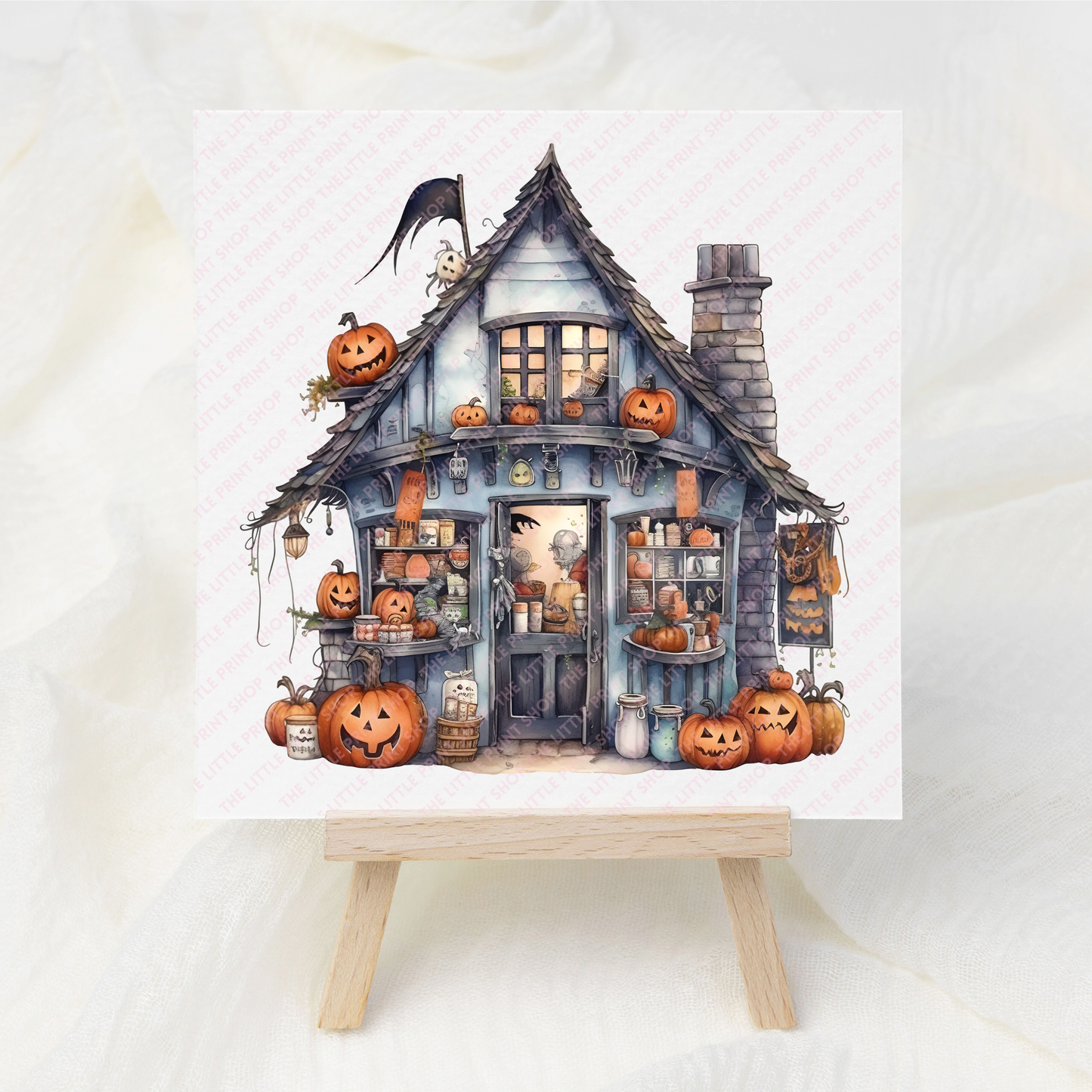 Haunted House - UV DTF 3 inch Decal