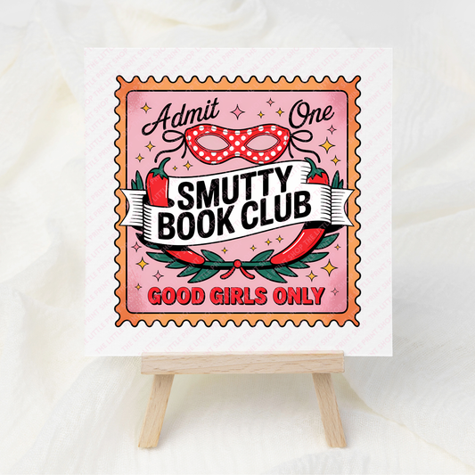 Smutty - UV DTF 3 inch Decals