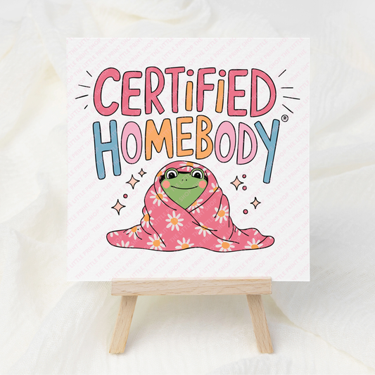 Homebody - UV DTF 3 inch Decals