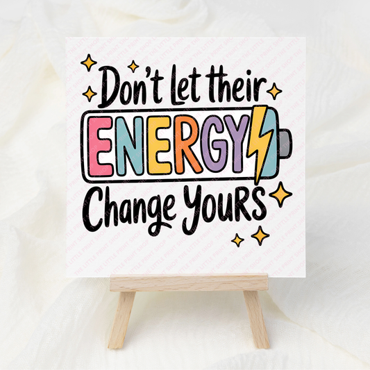 Energy - UV DTF 3 inch Decals