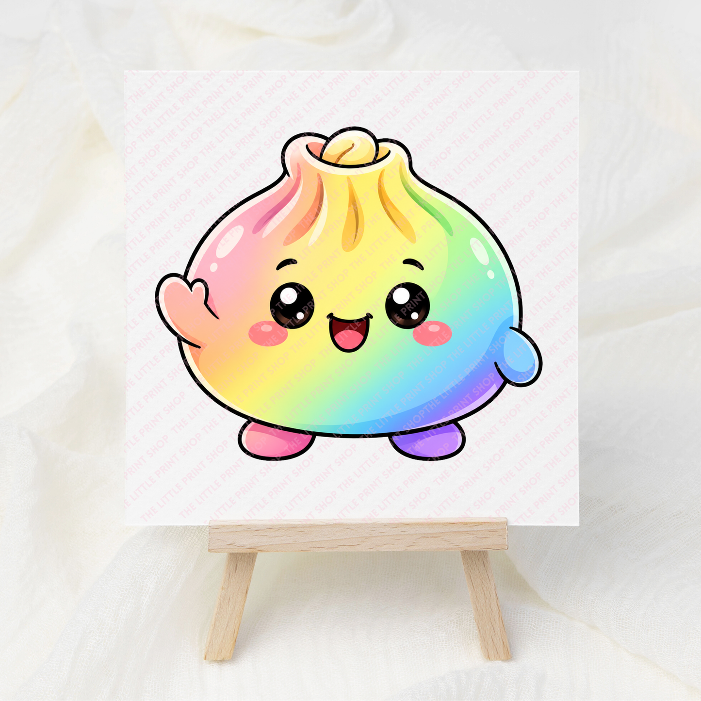 Rainbow Dumpling - UV DTF 3 inch Decals