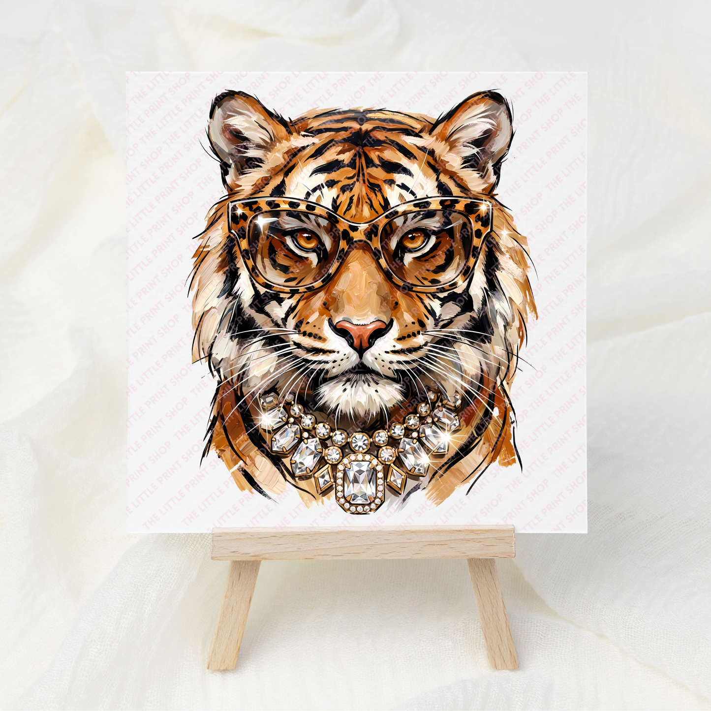 Tiger - UV DTF 3 inch Decals