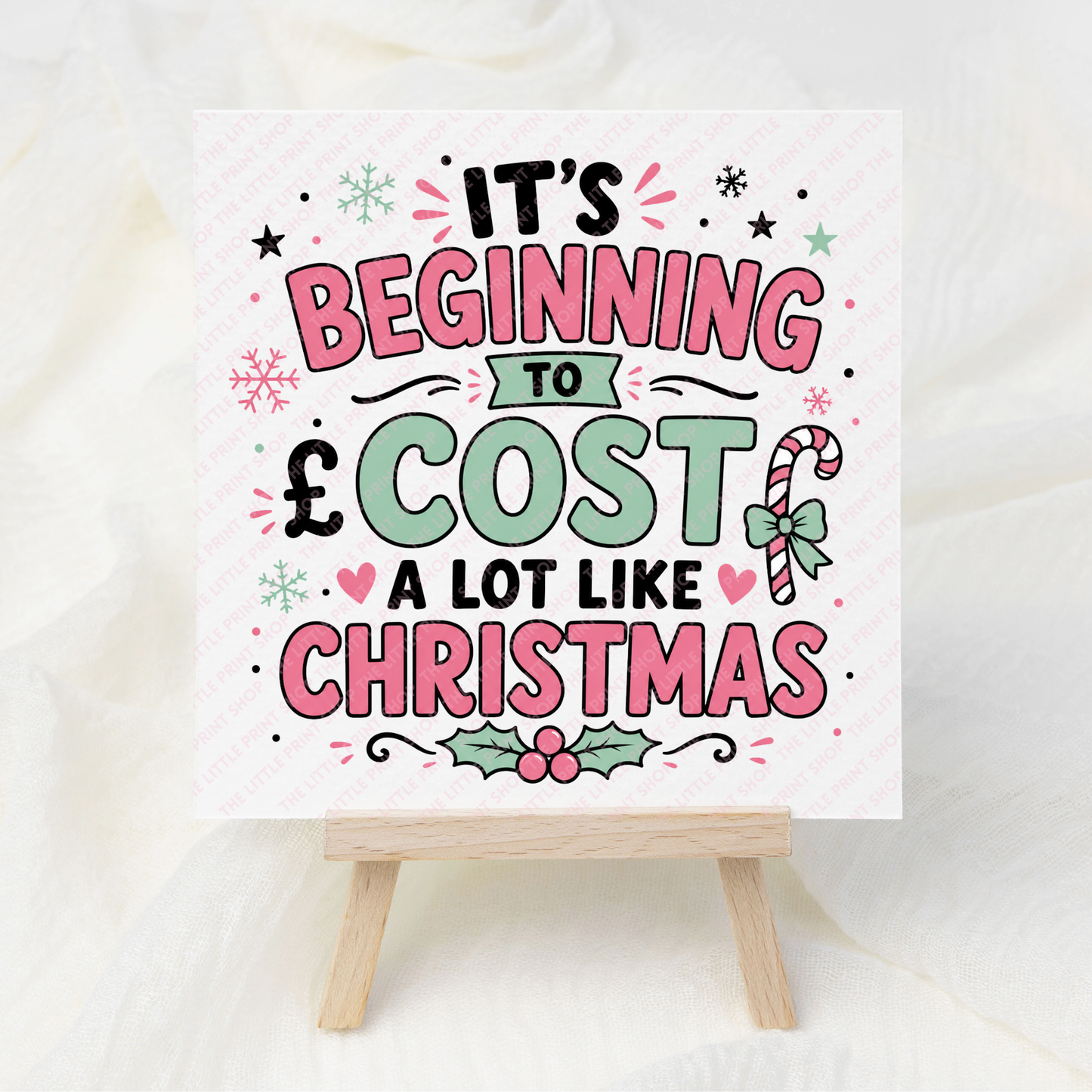 Cost A Lot - UV DTF 3 inch Decal