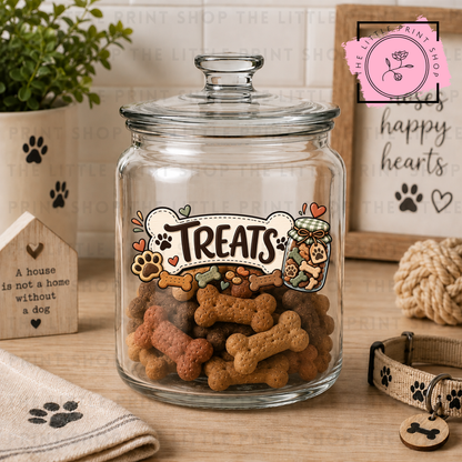 Treats - UV DTF 4 inch Decals