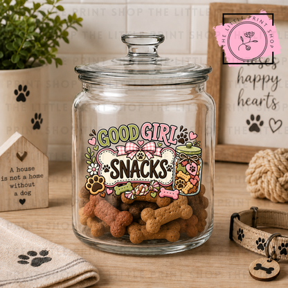 Good Girl Snacks - UV DTF 4 inch Decals