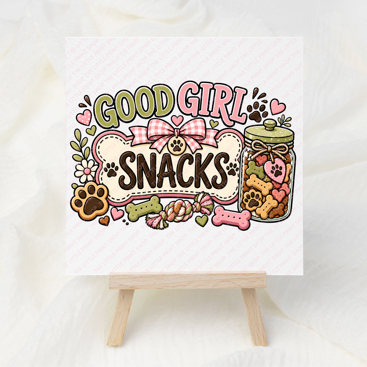 Good Girl Snacks - UV DTF 4 inch Decals