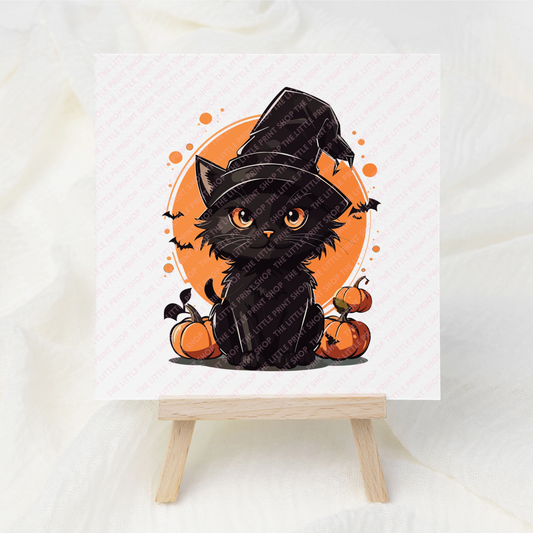 Black Cat - UV DTF 3 inch Decal