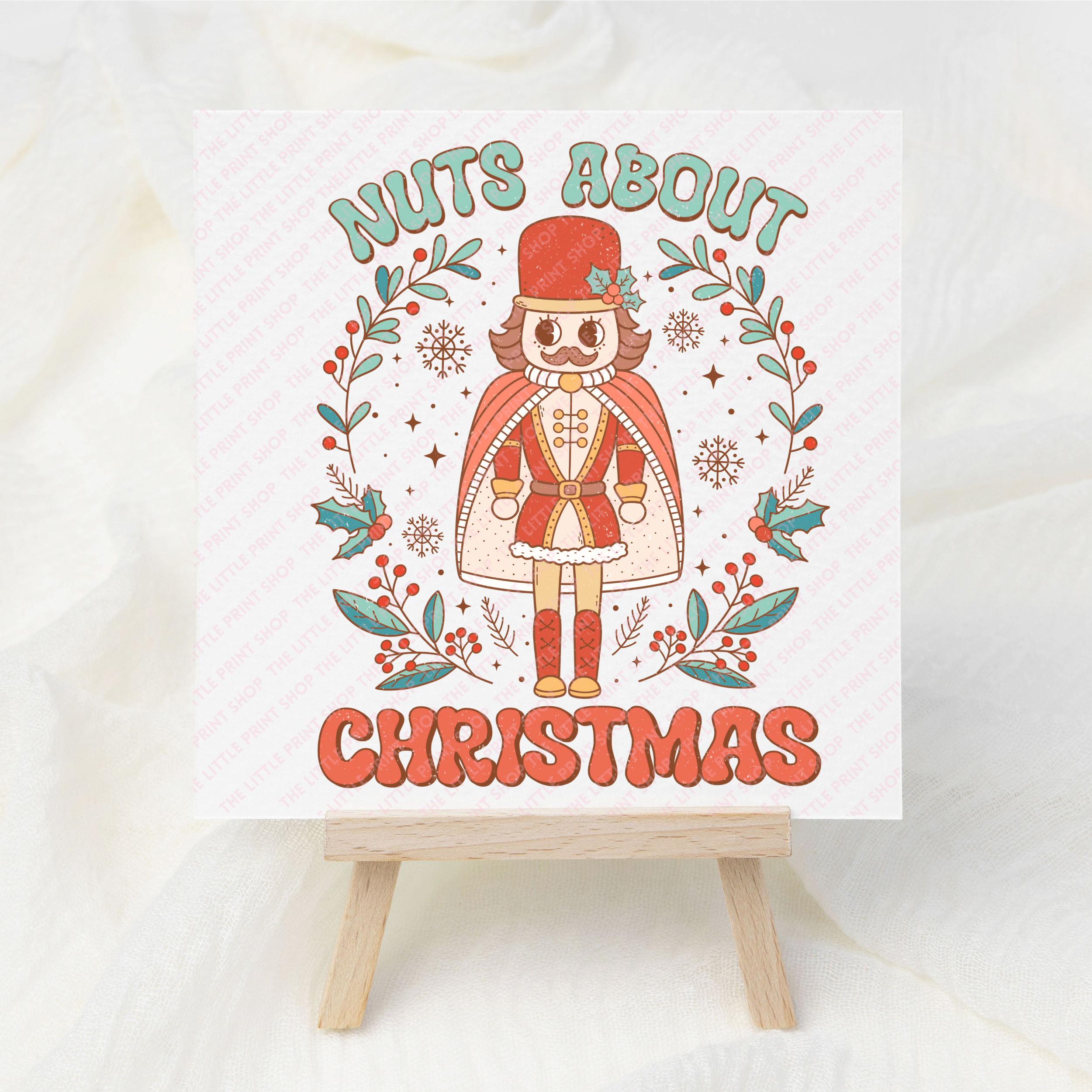 Nutcracker - UV DTF 3 inch Decal – Little Print Shop