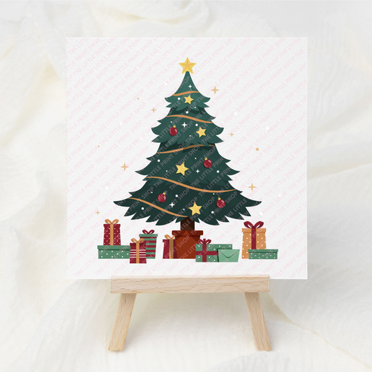 Christmas Tree - UV DTF 3 inch Decal
