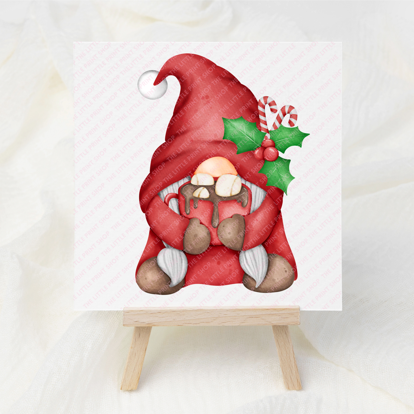 Red Gonk Hot Cocoa - UV DTF 3 inch Decal