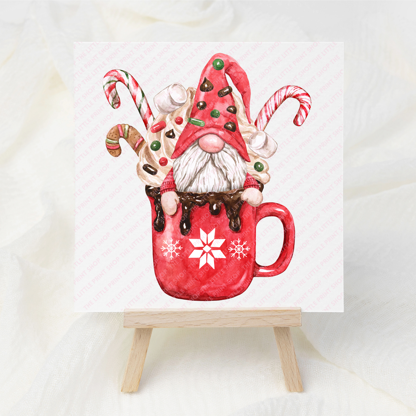 Hot Chocolate Gonk - UV DTF 3 inch Decal