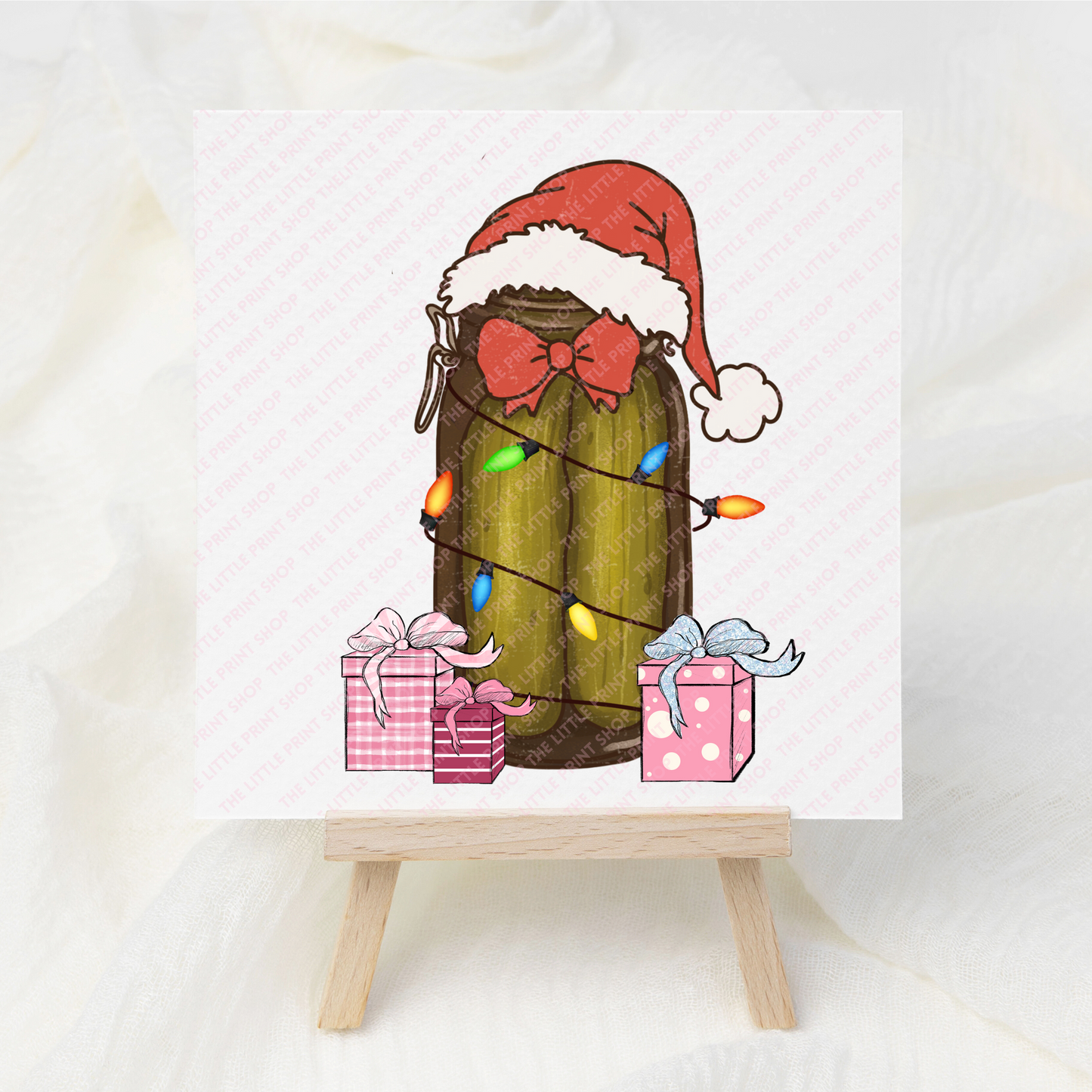 Christmas Pickle! - UV DTF 3 inch Decal