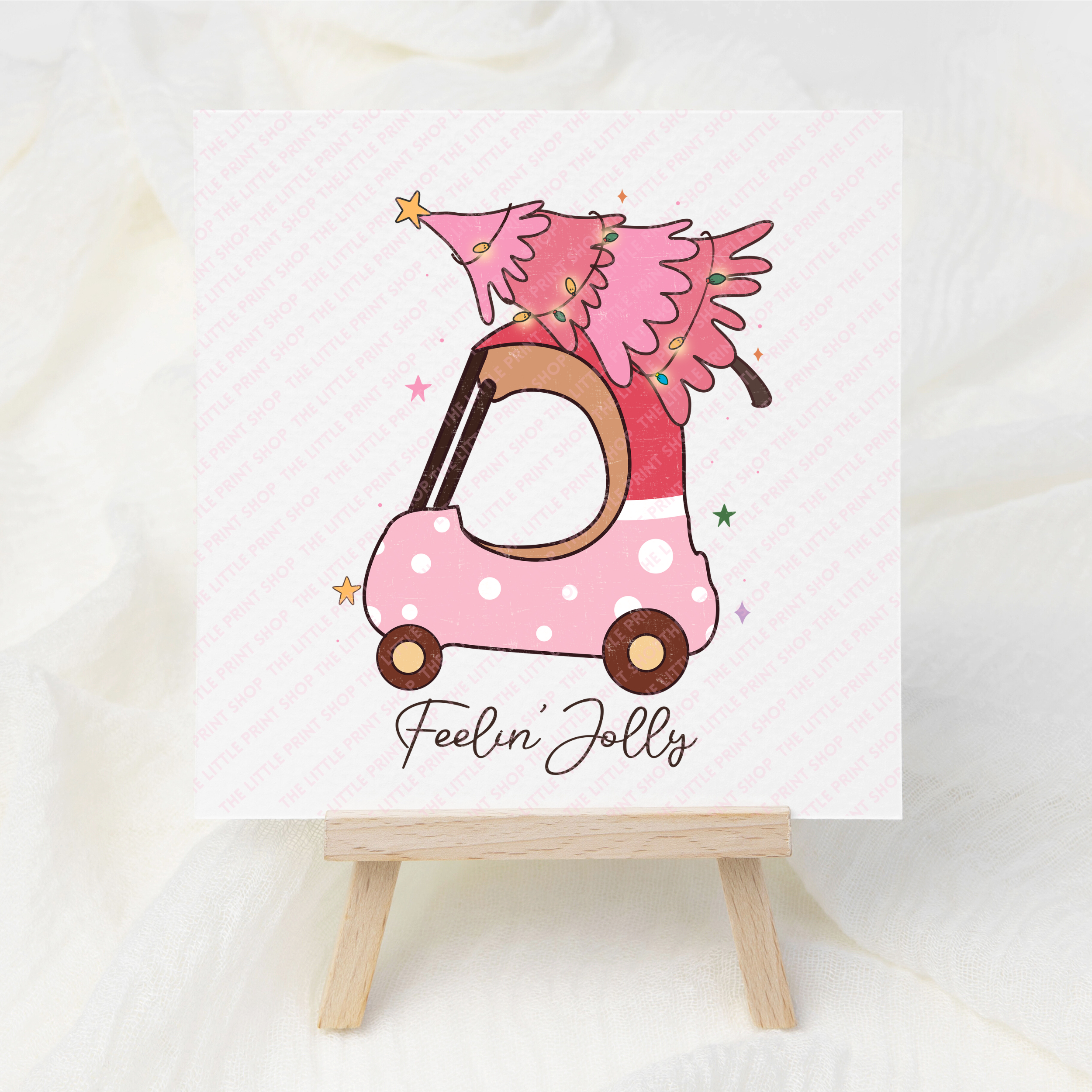 Feeling Jolly - UV DTF 3 inch Decal – Little Print Shop