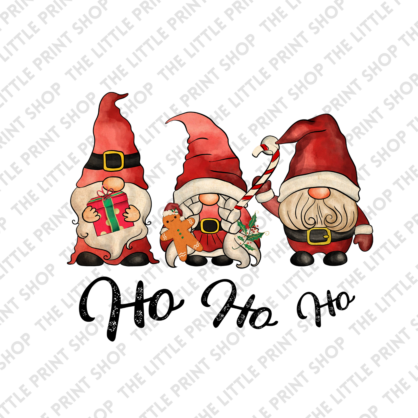 Gonk Ho Ho Ho - UV DTF 3 inch Decal