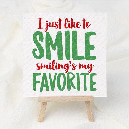 Christmas Slogan - UV DTF 3 inch Decal