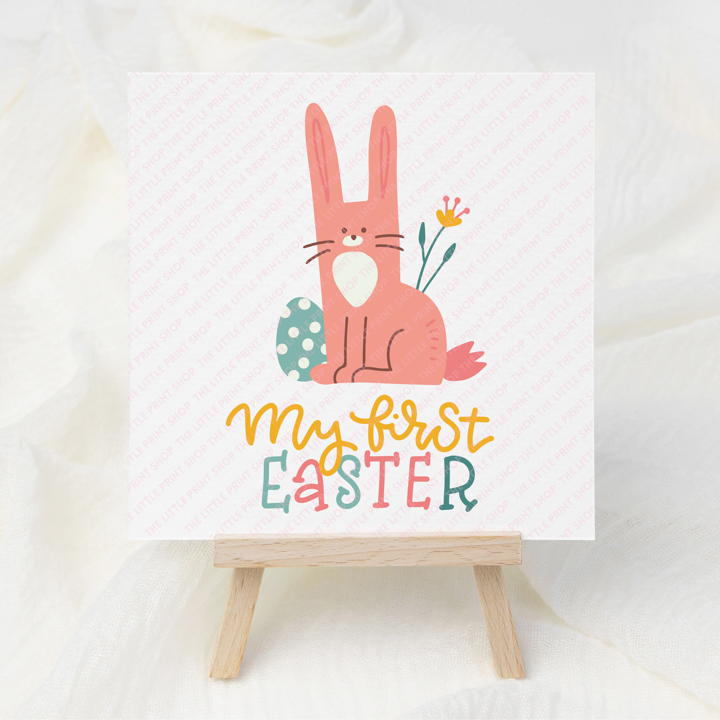 My First Easter Bunny - UV DTF 3 inch Decal
