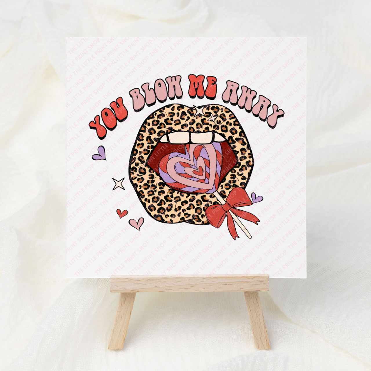 Blow Me Away - UV DTF 3 inch Decals